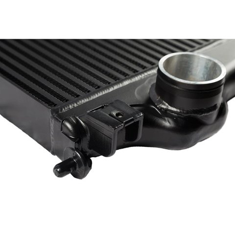 CSF Turbo Diesel Charge-Air Coolers 7101 Intercooler, Charge Cooler, Aluminum, Black Powdercoated, Chevy, GMC, 6.6L, Duramax, Each thumbnail 6