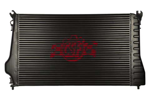 CSF Turbo Diesel Charge-Air Coolers 7101 Intercooler, Charge Cooler, Aluminum, Black Powdercoated, Chevy, GMC, 6.6L, Duramax, Each thumbnail 9