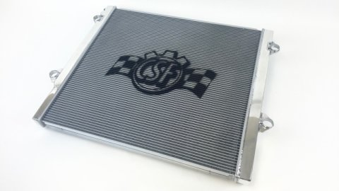 CSF Racing Radiators for 2003-2009 4RUNNER, 2007-2014 FJ CRUISER - 7076 Radiator, Racing, Aluminum, Polished, Toyota, Cruiser, Each thumbnail 5