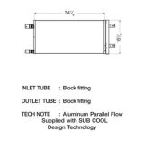 CSF Air Conditioning Condensers 10673 Condenser, Aluminum, Black, Ford, Each thumbnail 1