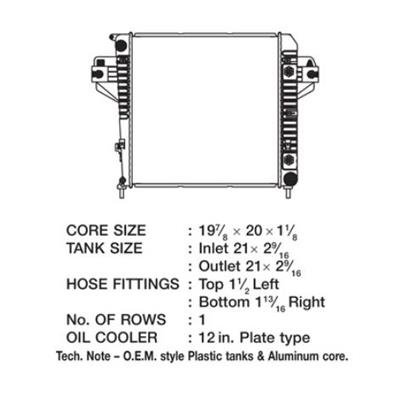 CSF Radiators for 2002-2006 LIBERTY - 3363 Jeep Liberty V6