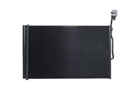 CSF Air Conditioning Condensers 10747 Condenser, Aluminum, Black, Volkswagen, Each thumbnail 2
