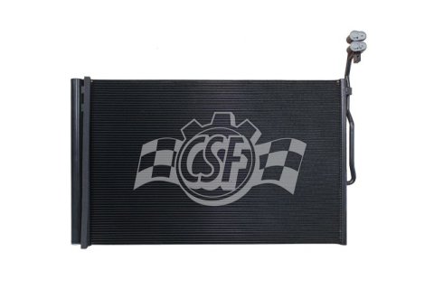 CSF Air Conditioning Condensers 10747 Condenser, Aluminum, Black, Volkswagen, Each thumbnail 4