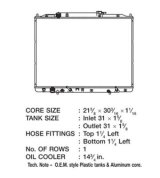 CSF Radiators for 2009-2011 FX50, FX35, 2008-2011 EX35 - 3403 Inifiniti Ex 35 thumbnail 1