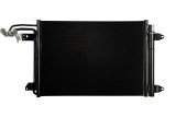 CSF Air Conditioning Condensers 10537 Condenser, Aluminum, Black, Volkswagen, Each thumbnail 2