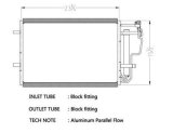 CSF Air Conditioning Condensers for 2012-2013 3 - 10776 Condenser, Aluminum, Natural, Mazda, Each thumbnail 1