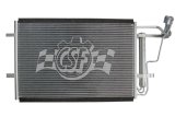 CSF Air Conditioning Condensers for 2012-2013 3 - 10776 Condenser, Aluminum, Natural, Mazda, Each thumbnail 4