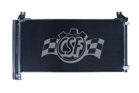 CSF Air Conditioning Condensers 10784 Condenser, Aluminum, Black, Toyota, Each thumbnail 2