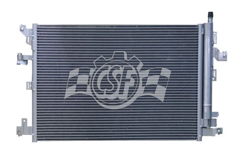 CSF Air Conditioning Condensers 10789 Condenser, Aluminum, Natural, Volvo, Each thumbnail 4