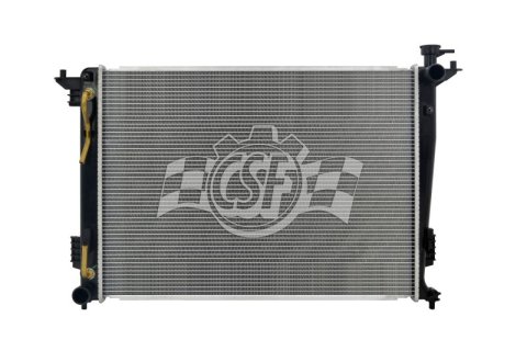 CSF Radiators 3487 Radiator, OE Replacement, Aluminum/Plastic, Natural, for use on Kia/Hyundai, Each thumbnail 4