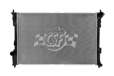 CSF Radiators 3667 Radiator, OE Replacement, Aluminum/Plastic, Natural, Ford, Explorer, Each thumbnail 4