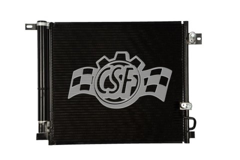 CSF Air Conditioning Condensers 10657 Condenser, Aluminum, Black, Hummer, Each thumbnail 4