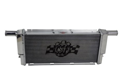 CSF Racing Radiators 7060 Radiator, Racing, Aluminum, Polished, Porsche, 911, Carrera, Boxster, Cayman, 991, 981, Auxiliary Center, Each thumbnail 1