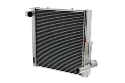 CSF Racing Radiators for 2011-2016 911, 2013-2016 BOXSTER, 2014-2016 CAYMAN - 7066 Radiator, Racing, Aluminum, Polished, Porsche, Carrera, Boxster, Cayman, 991, 981, Left Side, Each thumbnail 2