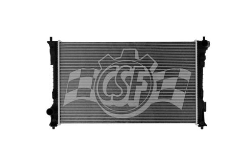 CSF Radiators 3743 Radiator, OE Replacement, Aluminum/Plastic, Natural, Ford, Explorer, Police Interceptor, Each thumbnail 4