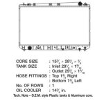 CSF Radiators 2731 Toyota Avalon Tk thumbnail 1