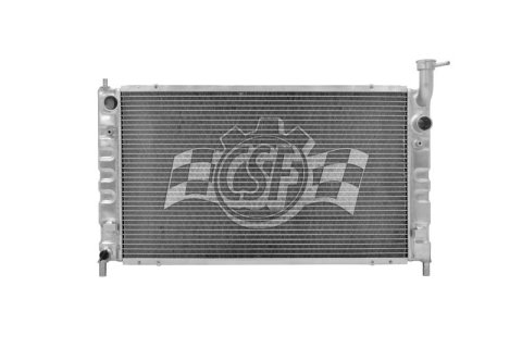 CSF Radiators for 2001-2003 PRIUS - 3146 Radiator and Condenser Module, OE Replacement, Aluminum, Natural, Toyota, Prius, Each thumbnail 4