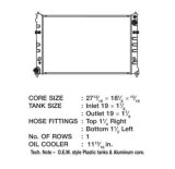 CSF Radiators for 2002-2006 MPV - 3394 Mazda Mpv Van W/O Tow Pkg thumbnail 1