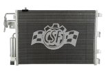 CSF Air Conditioning Condensers 10531 Condenser, Aluminum, Natural, Ford, Each thumbnail 4