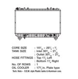 CSF Radiators for 2010-2011 CAMARO - 3413 Radiator, Chevrolet Camaro thumbnail 3