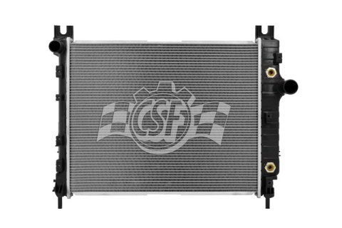 CSF Radiators 3516 Radiator, OE Replacement, Aluminum/Plastic, Natural, Dodge, Dakota, Durango, Each thumbnail 4
