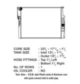 CSF Radiators 3724 Radiator, OE Replacement, Aluminum/Plastic, Natural, BMW, Each thumbnail 1