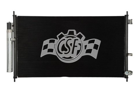 CSF Air Conditioning Condensers 10481 Condenser, Aluminum, Black, for use with Acura®, Each thumbnail 4