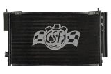 CSF Air Conditioning Condensers 10482 Condenser, Aluminum, Black, for use on Honda®, Each thumbnail 4