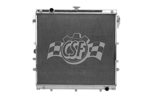 CSF Racing Radiators for 2008-2022 SEQUOIA, 2007-2021 TUNDRA - 7031 Radiator, Racing, Aluminum, Polished, Toyota, Tundra, Each thumbnail 8