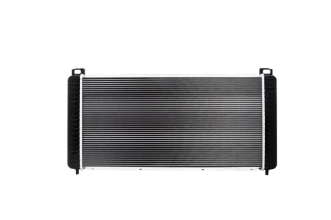 CSF Radiators 3831 Radiator, Aluminum/Plastic, Natural, Crossflow, Upper Driver Side Inlet, Lower Passenger Side Outlet, Cadillac, Chevy, GMC, Hummer, Each thumbnail 3
