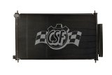 CSF Air Conditioning Condensers 10751 Condenser, Aluminum, Black, for use on Honda®, Each thumbnail 4