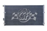 CSF Air Conditioning Condensers 10760 Condenser, Aluminum, Natural, Ford, Each thumbnail 4