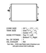 CSF Radiators 3459 Radiator, OE Replacement, Aluminum/Plastic, Natural, Audi, Volkswagen, Each thumbnail 1