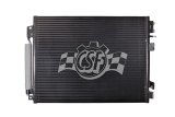 CSF Air Conditioning Condensers 10585 Condenser, Aluminum, Black, Chrysler, Each thumbnail 4