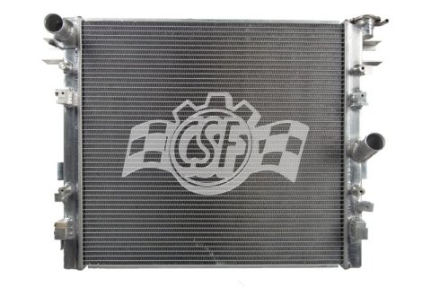 CSF Radiators for 2007-2011 WRANGLER - 3466 Radiator, OE Replacement, Aluminum, Natural, Jeep, JK Wrangler, Each thumbnail 4