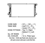 CSF Radiators for 2011-2014 F-150 - 3670 Radiator, OE Replacement, Aluminum/Plastic, Natural, Ford, F-150, Each thumbnail 1
