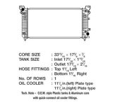 CSF Radiators 3729 Radiator, OE Replacement, Aluminum/Plastic, Natural, Chevy, GMC, Each thumbnail 1