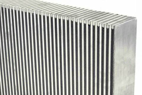 CSF Intercooler Cores 8117 Core, Air-to-Air, Vertical Flow, Aluminum, 22.047 in. Width, 13.976 in. Height, 4.528 in. Depth, Nissan, Each thumbnail 4