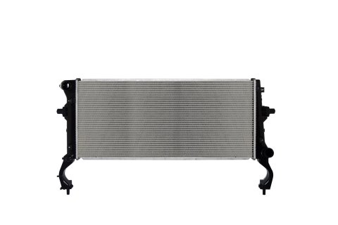 CSF Radiators 3870 Radiator, Aluminum/Plastic, Natural, Crossflow, Upper Driver Side Inlet, Lower Passenger Side Outlet, for Hyundai, Each