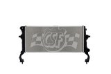 CSF Radiators 3870 Radiator, Aluminum/Plastic, Natural, Crossflow, Upper Driver Side Inlet, Lower Passenger Side Outlet, for Hyundai, Each thumbnail 4