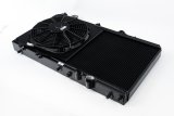 CSF Racing Radiators for 1992-2000 CIVIC, 1994-2001 INTEGRA - 2850KB Honda/Acura K-Swap Radiator Black Finish thumbnail 5