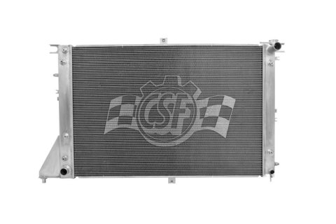 CSF Radiators 3550 Radiator, OE Replacement, Aluminum, Natural, Nissan, NV Series, Each thumbnail 3