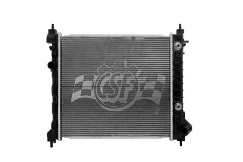 CSF Radiators 3655 Radiator, OE Replacement, Aluminum/Plastic, Natural, Chevy, Spark, Each thumbnail 2