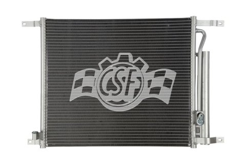 CSF Air Conditioning Condensers 10614 Condenser, Aluminum, Natural, Chevy, Each thumbnail 2