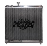 CSF Racing Radiators 3328 Radiator, Racing, Aluminum, Polished, Nissan, Infinity, Each thumbnail 1