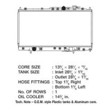CSF Radiators 3097 Chrysler Sebring thumbnail 1