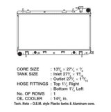 CSF Radiators 3099 Subaru Forester thumbnail 1