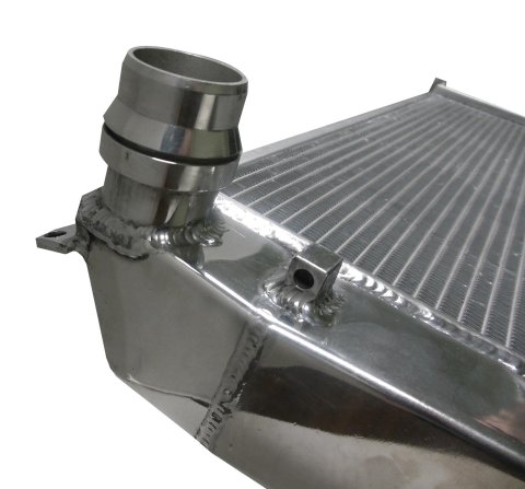 CSF Racing Radiators for 2001-2006 M3 - 7058 Radiator, Racing, Triple Pass, Aluminum, Polished, BMW, M3, E46, Each thumbnail 1