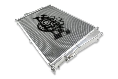 CSF Racing Radiators for 2001-2006 M3 - 7058 Radiator, Racing, Triple Pass, Aluminum, Polished, BMW, M3, E46, Each thumbnail 2