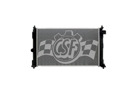 CSF Radiators 3859 Radiator, Aluminum/Plastic, Natural, Crossflow, Lower Driver Side Inlet, Lower Passenger Side Outlet, Toyota, Each thumbnail 2